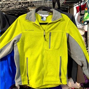 Columbia Green Fleece Jacket